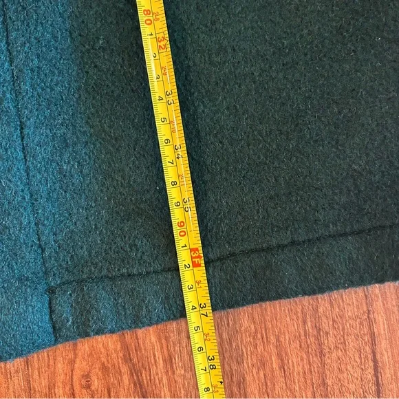 Gloverall England Heritage Garment Duffel Coat Wool Green Men’s XL - Picture 8 of 8